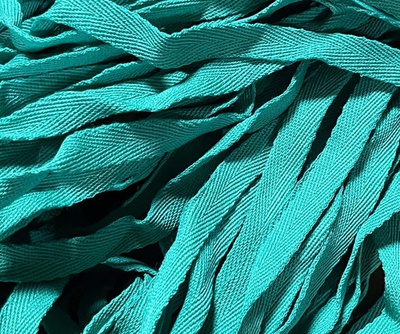 Ribbons, cords and yarn